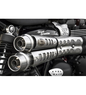 ZARD Silencers for Triumph Street Scrambler 17-