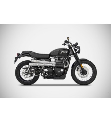 ZARD Silencers for Triumph Street Scrambler 17-