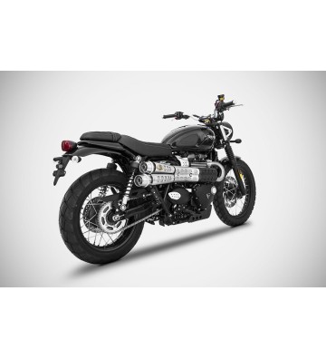 ZARD Ponteiras de Escape para Triumph Street Scrambler 17-