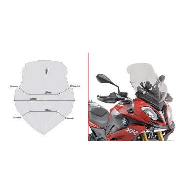 GIVI Vidro Touring para S1000XR