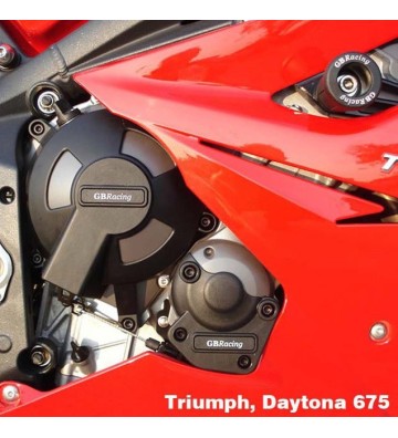 GBRacing Kit Tampas de Motor para Daytona 675 06-10