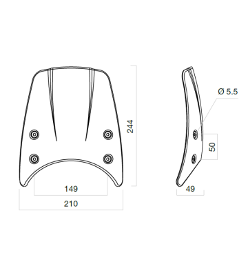 RIZOMA Headlight Fairing for  Ducati Scrambler 15-