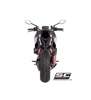 SC PROJECT CONICAL Ponteira de Escape para 1290 SUPER DUKE R 17-