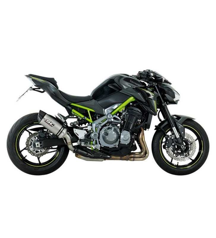 SC PROJECT OVAL Ponteira de Escape para Z900 17-