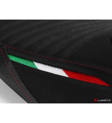 LUIMOTO Corsa Seat Cover (Rider) for PANIGALE V4 18-