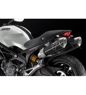 TERMIGNONI Ponteiras de Escape para MONSTER 696 08-14