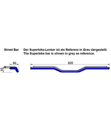 LSL STREET BAR Handlebar