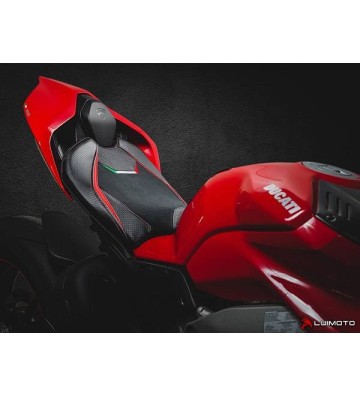 LUIMOTO Veloce Seat Cover (Rider) for PANIGALE V4 18-