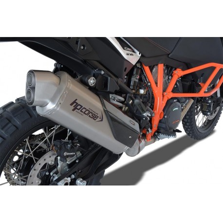 HP CORSE 4-TRACK Silencer for KTM ADVENTURE 1050 / 1090 / 1190 / 1290