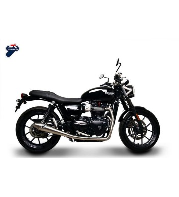 TERMIGNONI Ponteiras de Escape para TRIUMPH STREET TWIN 2016-2019