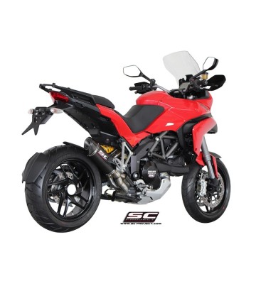 SC PROJECT OVAL Poteira de Escape para MULTISTRADA 1200 10-14