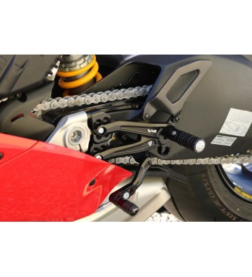 CNC Racing Rear Set Control Kit for PANIGALE V4 R 19-