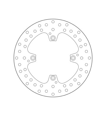 BREMBO Serie ORO Kit de Discos de Travão (Tras)