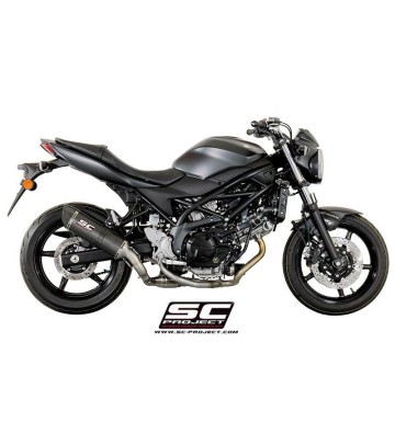 SC PROJECT OVAL Ponteira de Escape para SV 650 17-