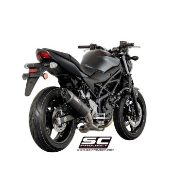 SC PROJECT OVAL Ponteira de Escape para SV 650 17-