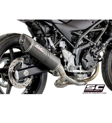 SC PROJECT OVAL Silencer for SV 650 17-