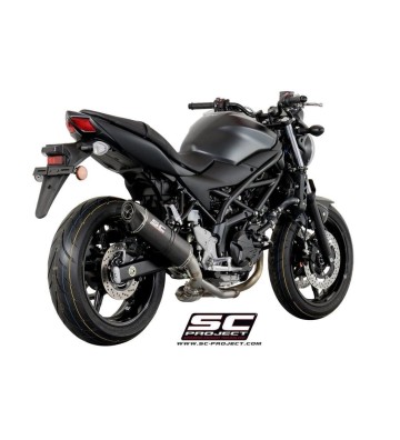 SC PROJECT OVAL Ponteira de Escape para SV 650 17-