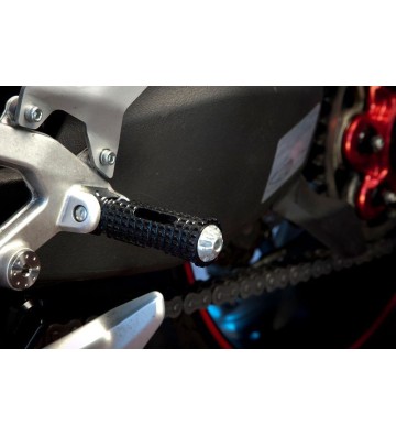 CNC RACING Footpegs Kit for Stock Rearsets (Driver) Ducati / MV Agusta