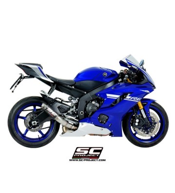 SC PROJECT GP70-R Ponteira de Escape para YZF-R6 17-