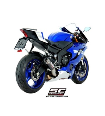 SC PROJECT GP70-R Ponteira de Escape para YZF-R6 17-