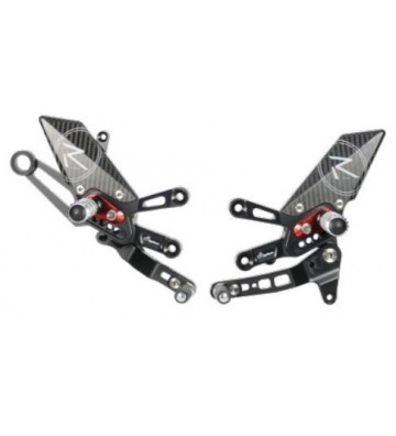 LIGHTECH Rear Sets "R" for RSV4 / TUONO V4 18-