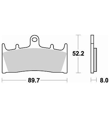 BRAKING Kit Pastilhas (Frente)