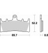 BRAKING Pads Kit (Front)