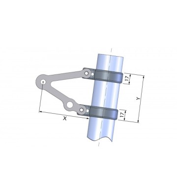 LSL Suporte de Farol Frontal