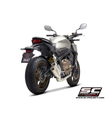 SC PROJECT Twin CR-T Full Exhaust System for CB650R 19-