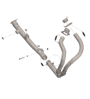 LEOVINCE Headers for CRF1000L AFRICA TWIN 18-19