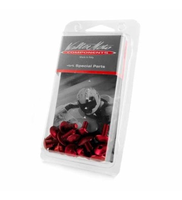 VALTERMOTO Kit de Parafusos de Carenagem para YZF-R6 08-16