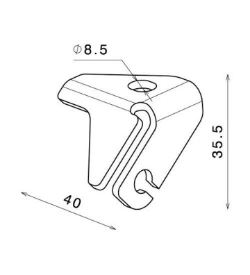 RIZOMA Front Indicator Adapters for Sportster 04- / VRSC A/B -06 / VRSC D/DX / VRSCAW