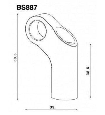 RIZOMA Universal Mirror Adapter