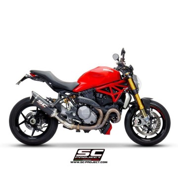 SC PROJECT SC1-R Ponteira de Escape para MONSTER 1200 17-