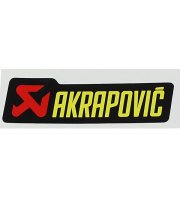 AKRAPOVIC Exhaust Sticker 95X30mm