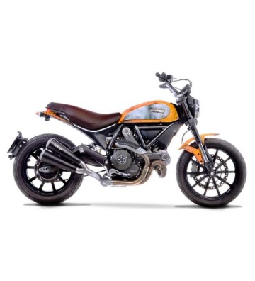 LEOVINCE GP DUAL Ponteira de Escape para SCRAMBLER 800 CAFE RACER/CLASSIC/FULL THROTTLE/ICON 17-