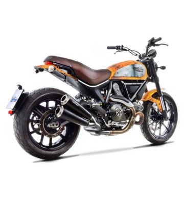 LEOVINCE GP DUAL Ponteira de Escape para SCRAMBLER 800 CAFE RACER/CLASSIC/FULL THROTTLE/ICON 17-