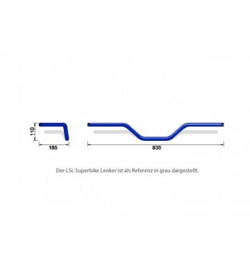 LSL Flat Track L14 Handlebar