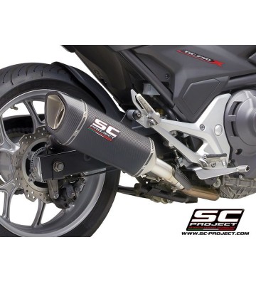 SC PROJECT SC1-R Ponteira de Escape para NC 750 S/X 16-20