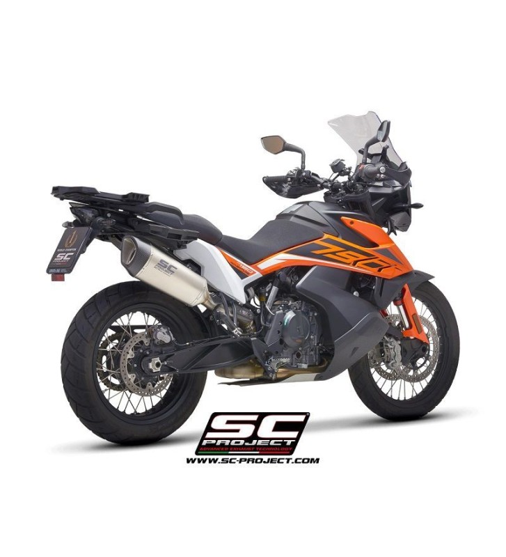 SC PROJECT SC1-R Ponteira de Escape para 790 ADVENTURE 19-20