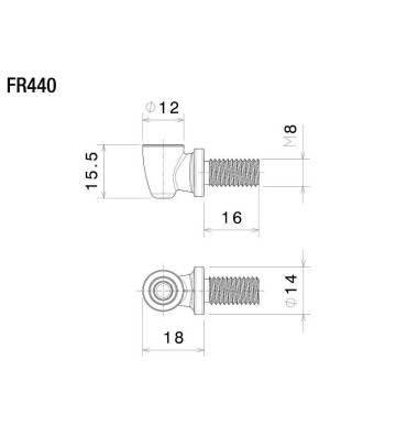 RIZOMA Adaptadores para Piscas UNIT