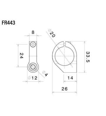 RIZOMA Adaptadores para Piscas UNIT