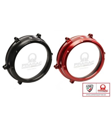 CNC Clear Clutch Cover for 1199 Panigale 12-17 / 1299 Panigale 15-17 / 959 Panigale 16-19 / 955 Panigale V2 20-