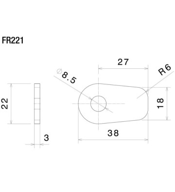 RIZOMA Indicator Light Adaptars