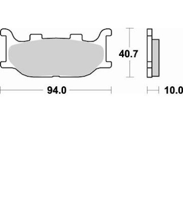 BRAKING Kit Pastilhas Frente