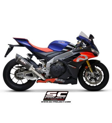 SC PROJECT SC1-R (350mm) Ponteira de Escape para RSV4 1100 21-