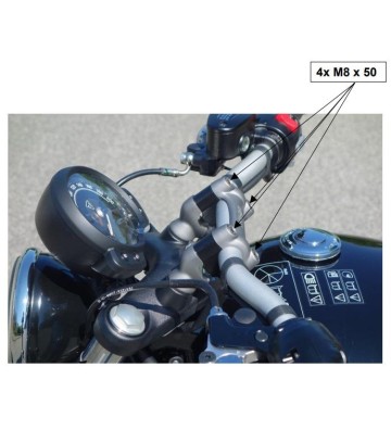 LSL Handlebar Riser for TRIUMPH Bonneville Bobber 17-