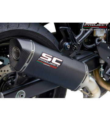 SC PROJECT OVAL Ponteira de Escape para SV 650 17-