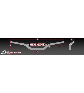 RENTHAL Guiador 758 ROAD ULTRA LOW