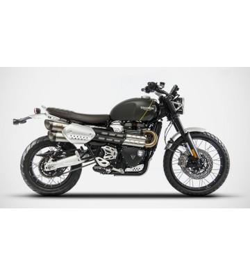 ZARD Ponteiras de Escape para SCRAMBLER 1200 19-